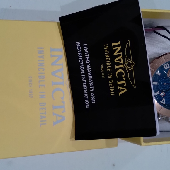 Invicta 30758 mens pro dive two tone case blue dia - Picture 9 of 9